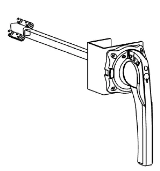 ВЫНОС.К-Ж.БОКОВ.ПОВОРОТ.РУКОЯТ.SD630 SE (Systeme) SSDERHS15Y0630
