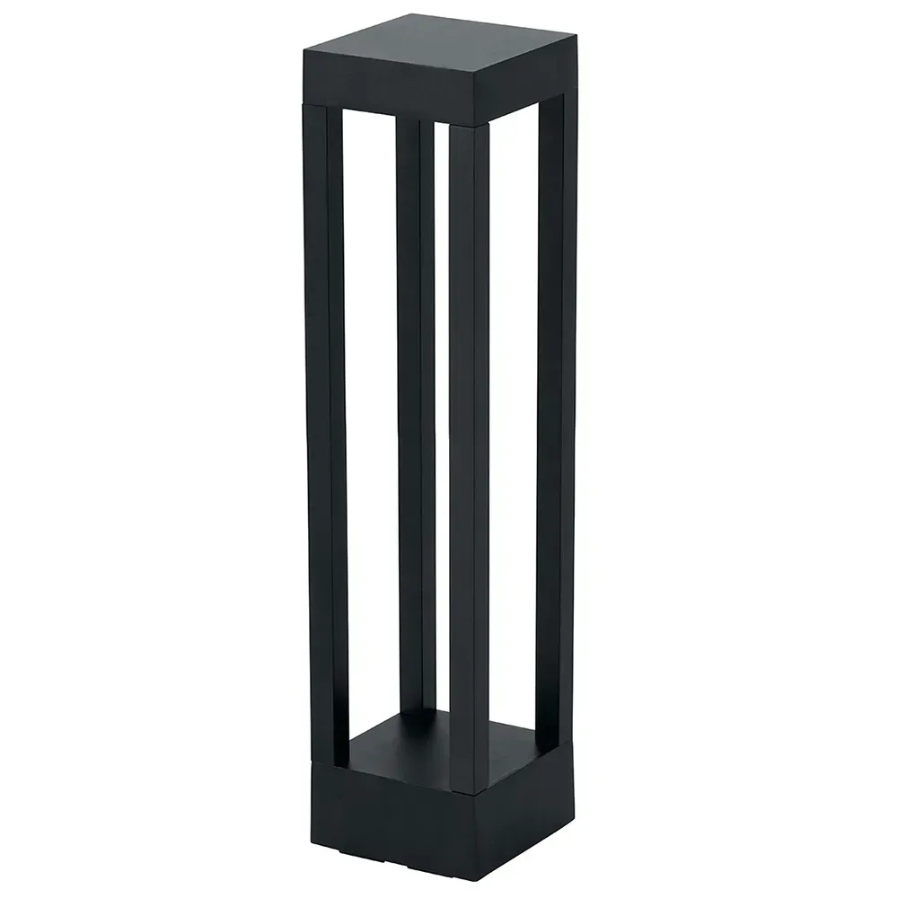 Светильник светодиодный уличный ДТУ-10w 12-24в столб 3000К IP54 черный FERON 48451