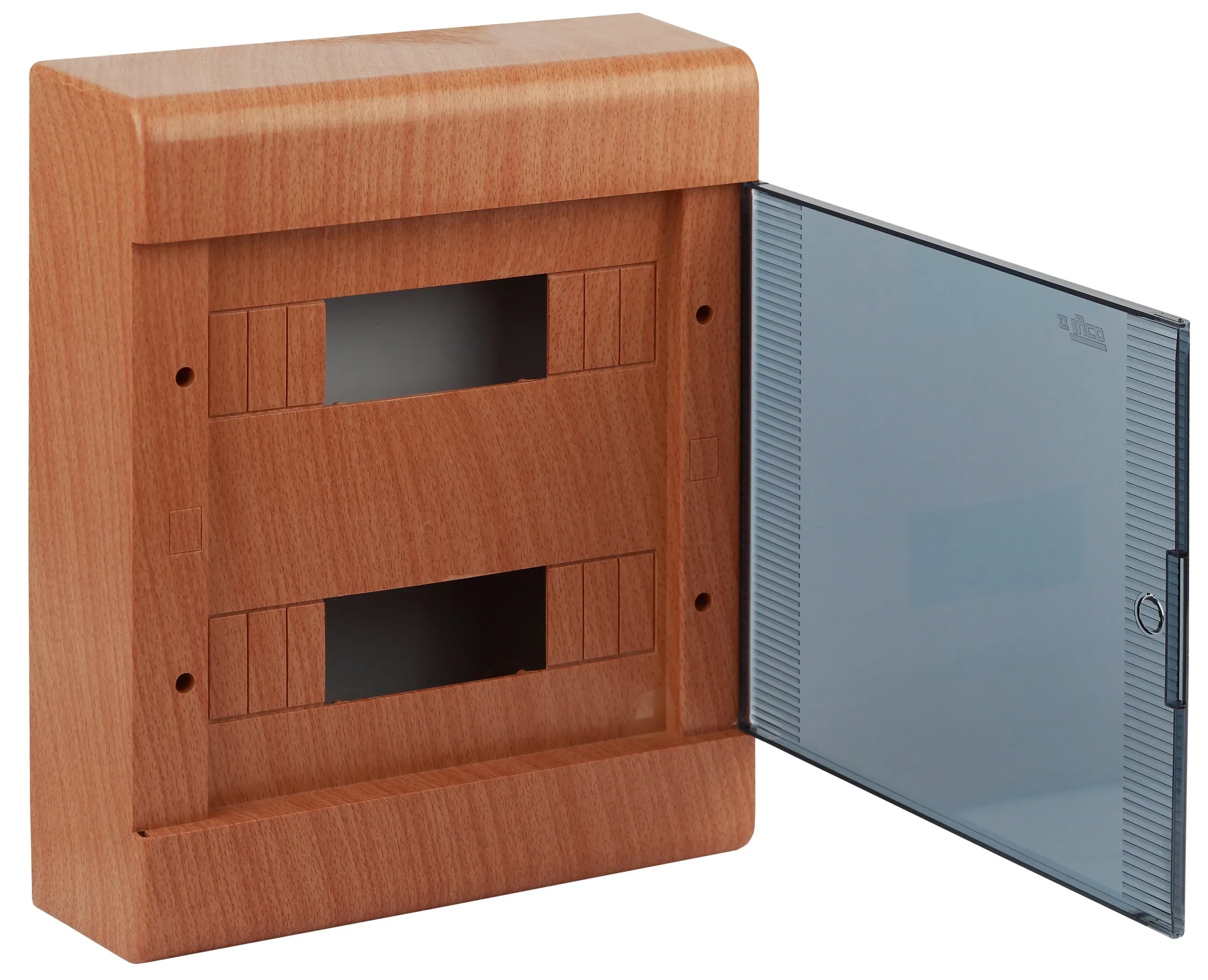 Щит распределительный навесной щрн-п-24 бук дверь светлая основа пластиковый RUVINIL 68324-38М