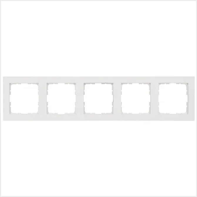 Рамка G-Classic 5-постовая, цвет белый глянцевый Jasmart G1005W