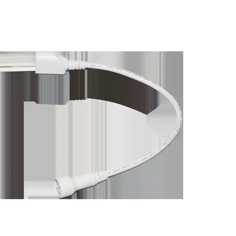 Комплект соединителей и заглушек, провод горизонтальный 300 мм для ленты NEON 10x20 DOME RGB 5 шт Вартон V4-NS-00.0058.STR-0001