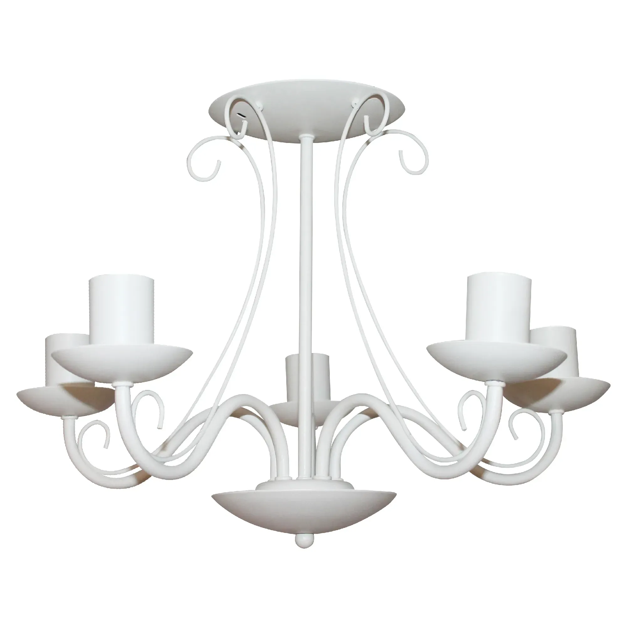 Светильник Классик 151 бел.муар НПБ 01-5х60-141 Е27 ИУ ЭЛЕТЕХ 1005404788