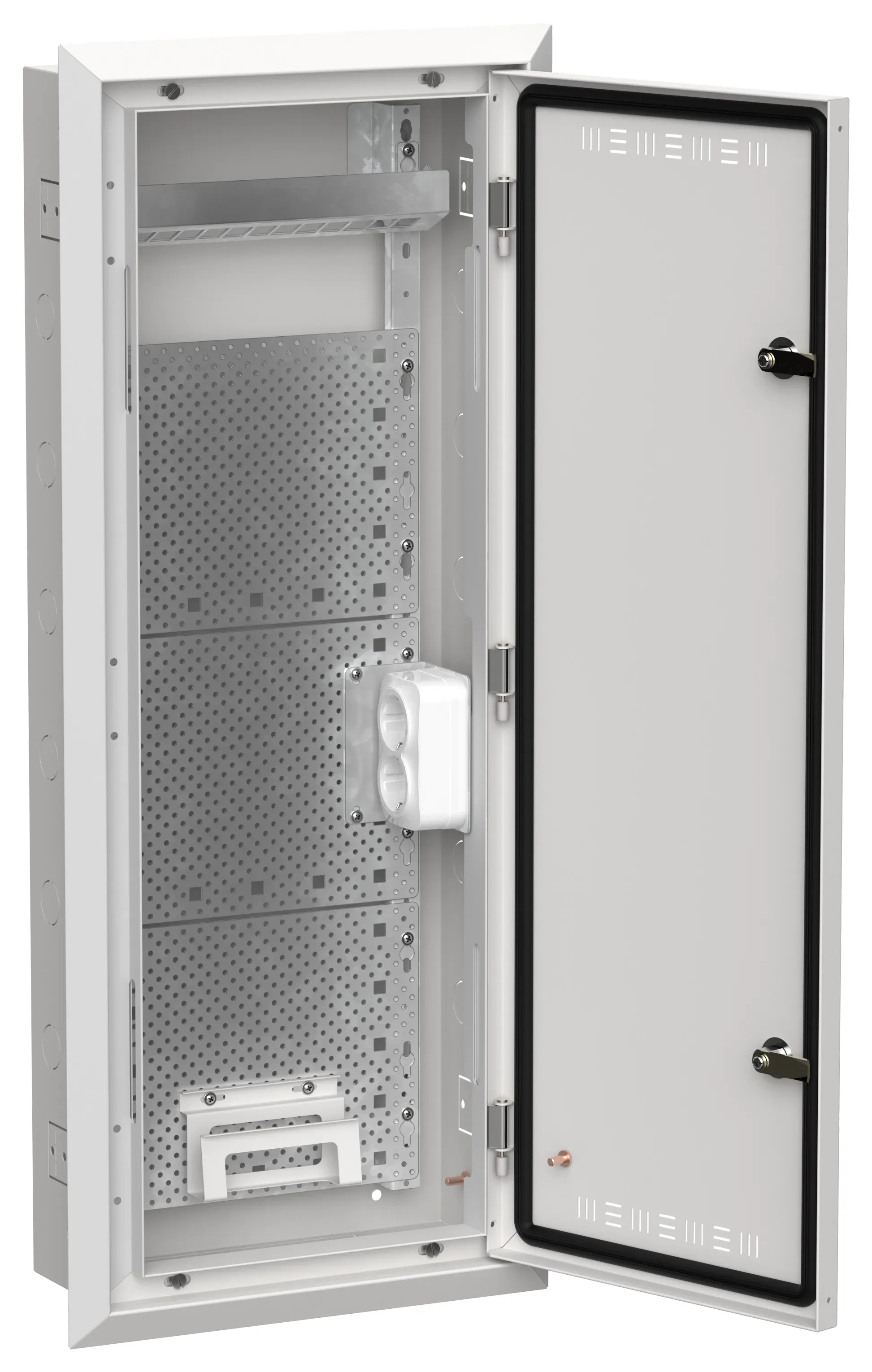 Titan 5 корпус мультимедиа щрв-60 (1х60) 880х365х130мм ip30 белый iek IEK TI5-51-V-060-30