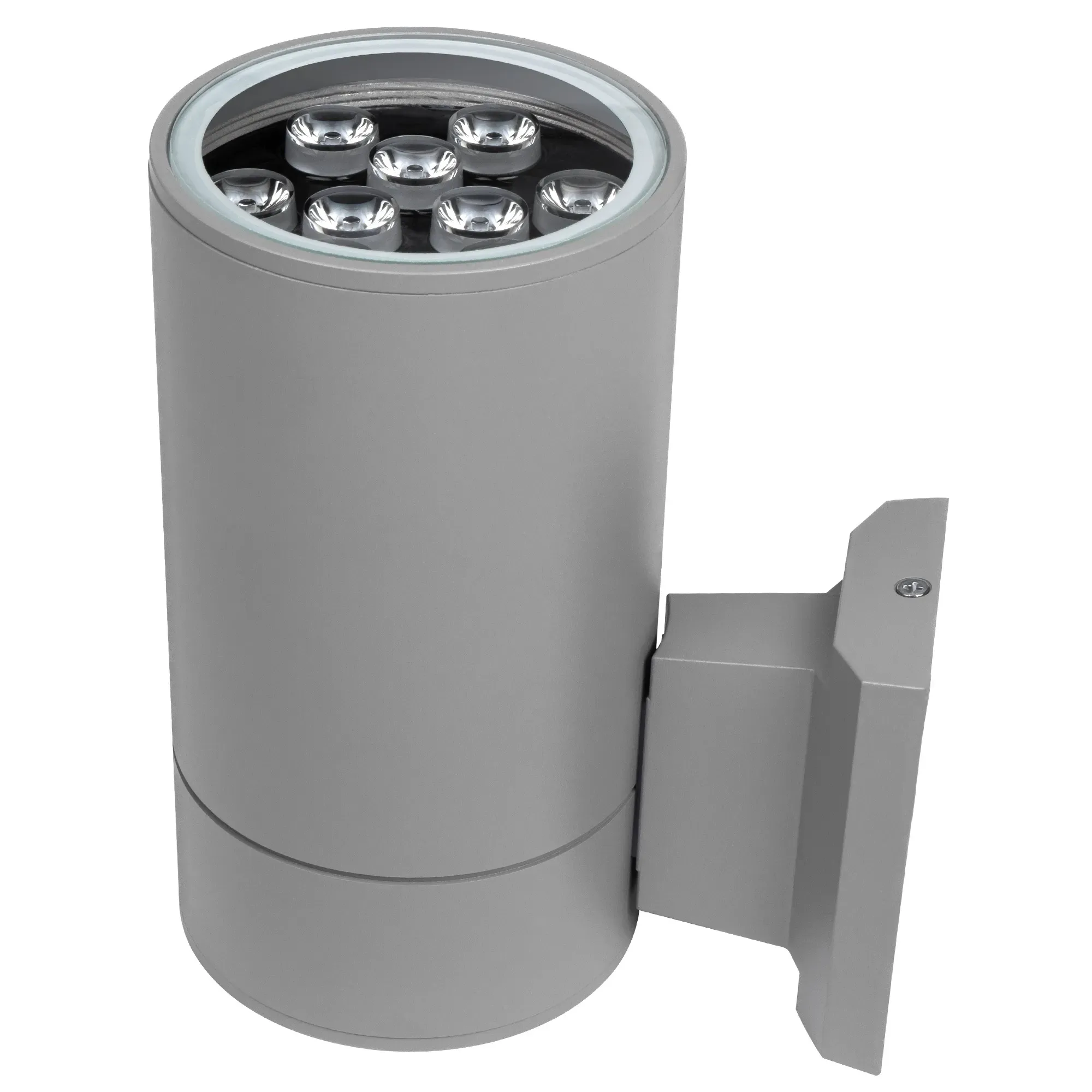 Светильник светодиодный ДБУ-9Вт архитектурный IP656500К 810Лм серый JazzWay 2857989B