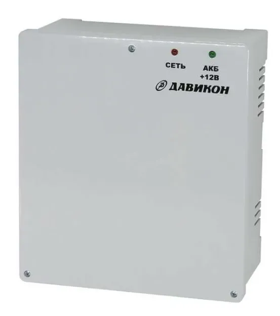 Источник вторичного электропитания резервированный 12В 2А Давикон ИВЭПР-1220СП