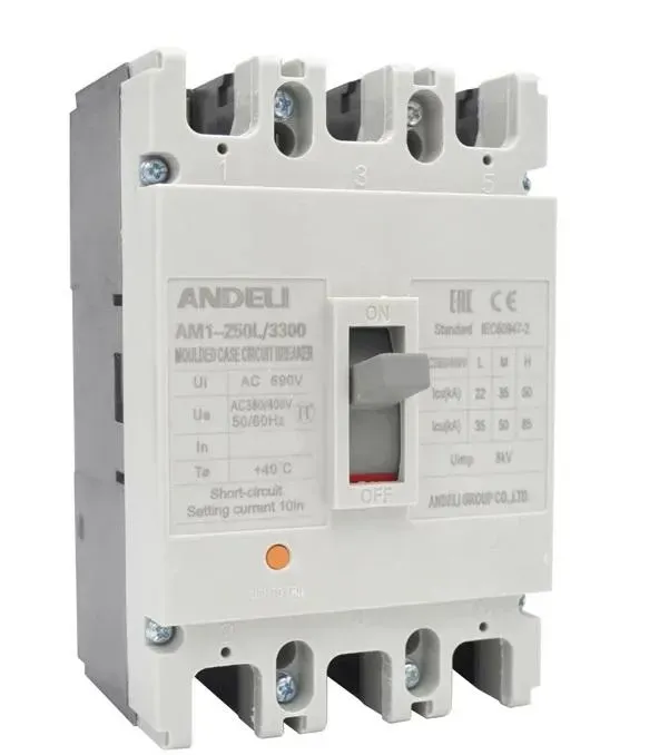 Выключатель автоматический am1-250l 3p 250a 35ka ANDELI ADL06-042