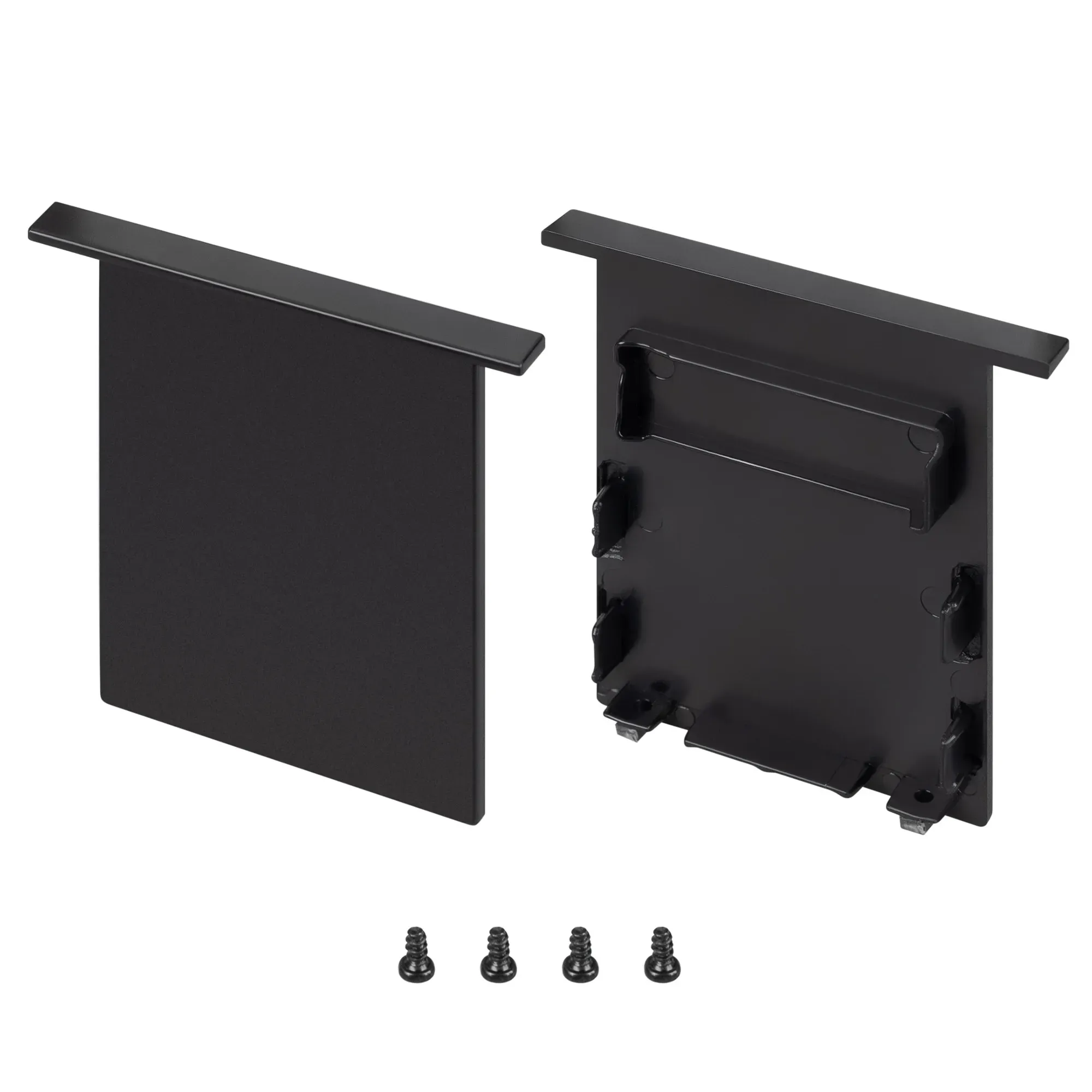 Заглушка SL-LINIA52-3L-F-LOW BLACK глухая (Arlight, Пластик) Arlight 044706