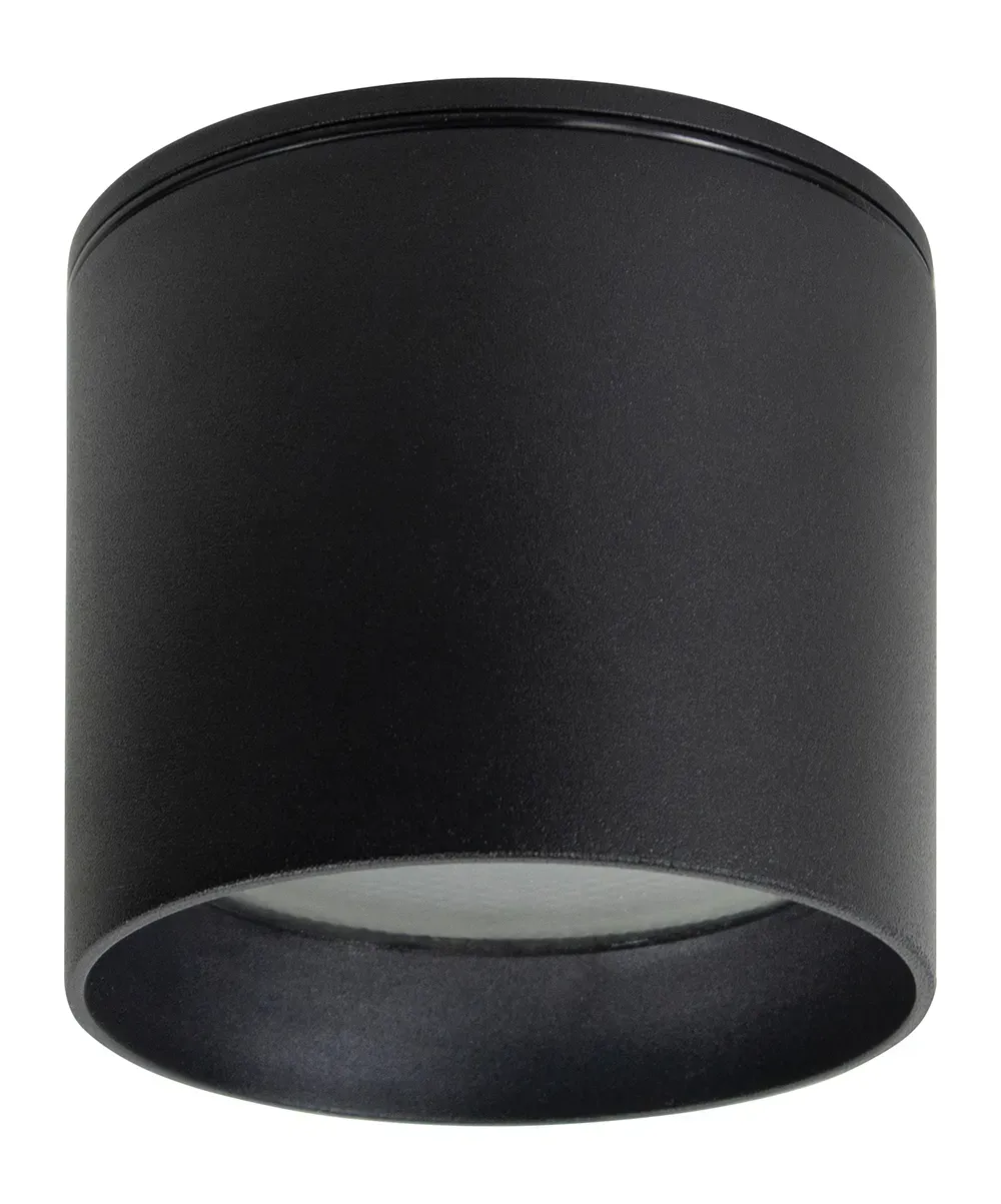 Светильник ДПО-12w GX53 без лампы IP44 черный FERON 41999