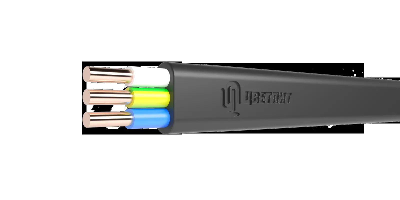 Кабель ВВГ-Пнг-LS 3х4 Цветлит КЗ 2308328