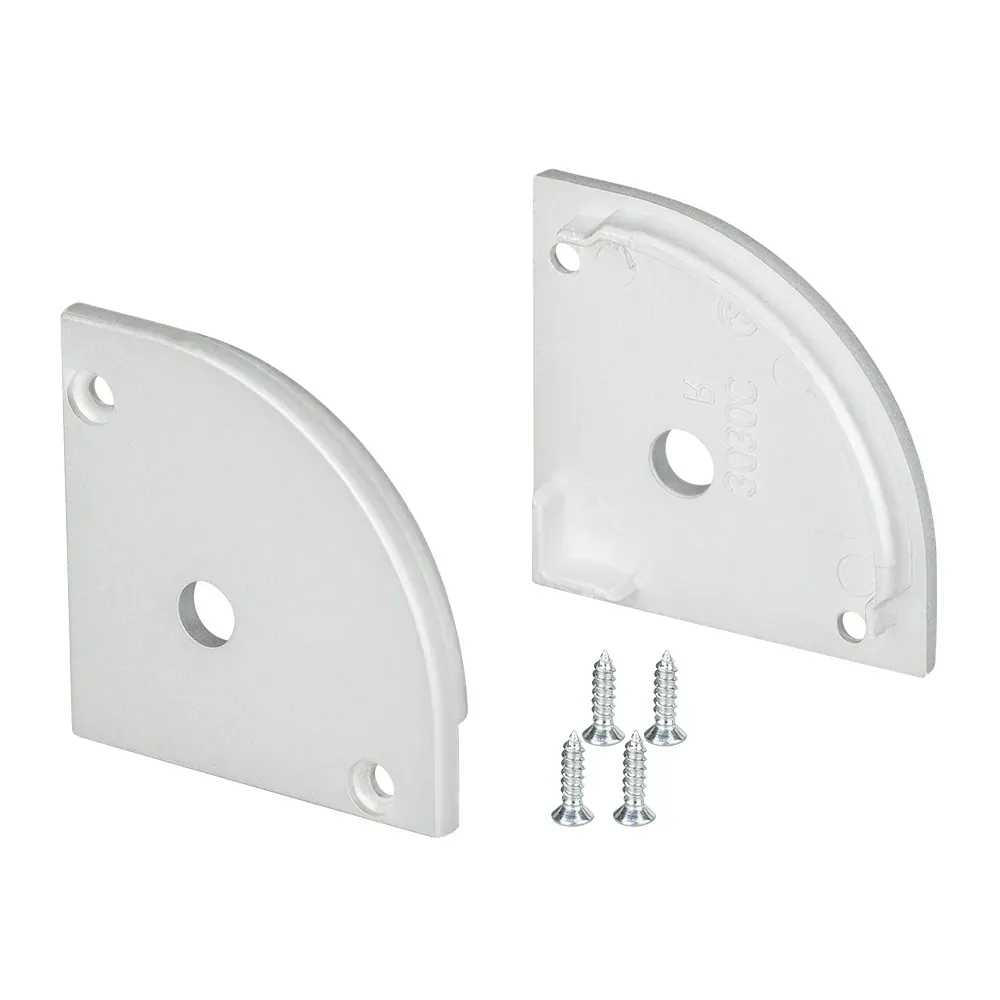 Заглушка SL-KANT-H30 ROUND с отверстием (ARL, Пластик) Arlight 024479