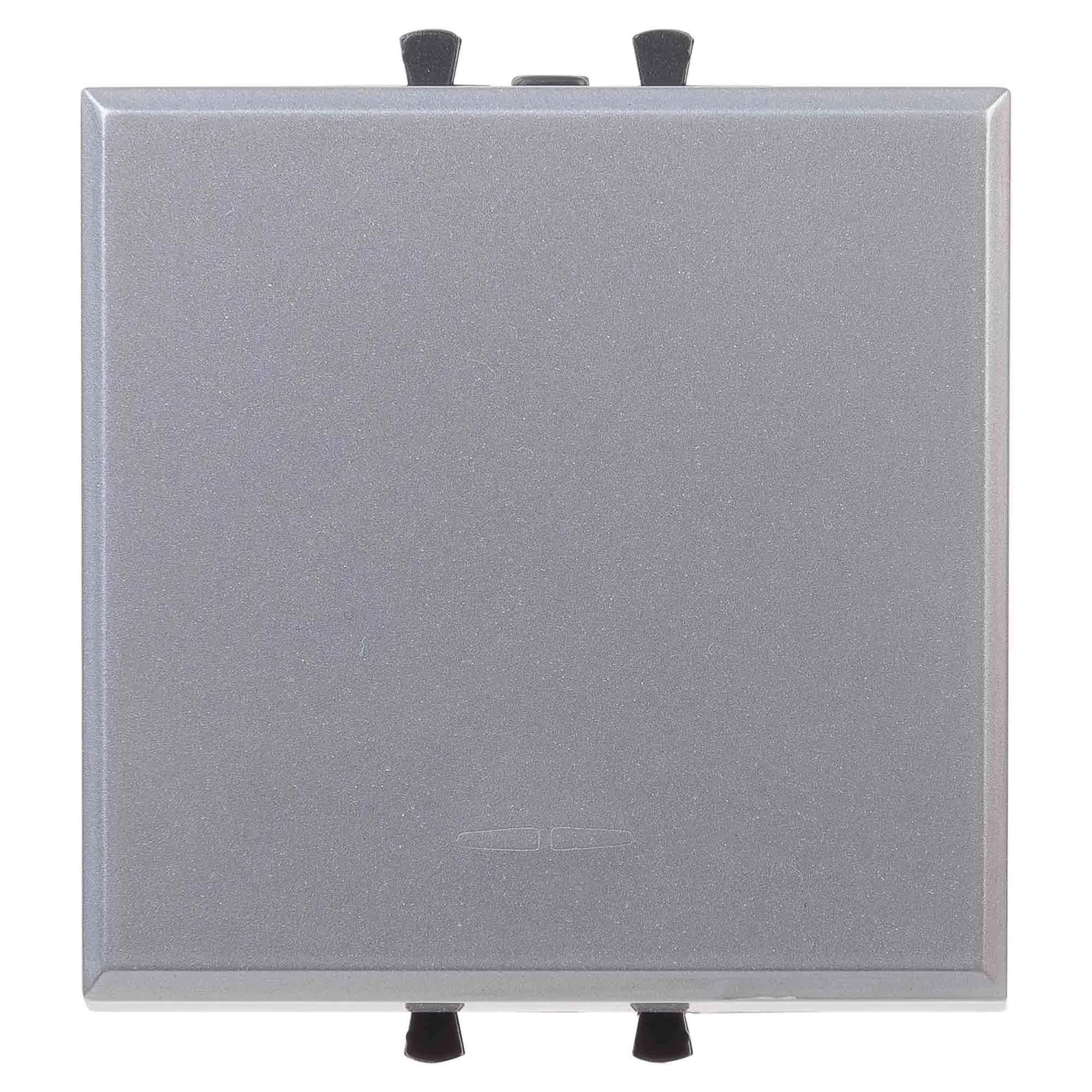 Avanti Кнопка одноклавишная модульная, , Закаленная сталь, 2 модуля DKC 4404152