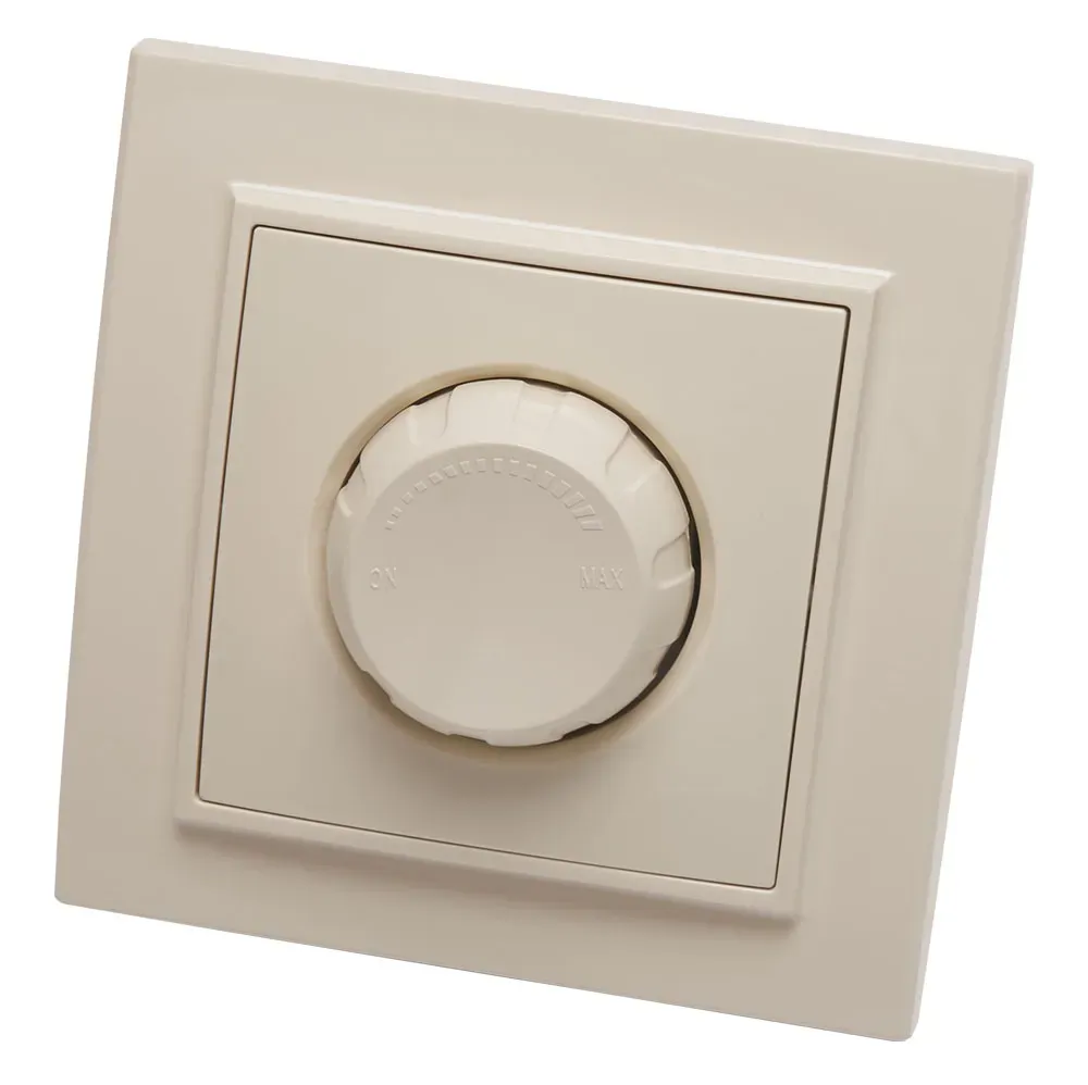 Выключатель диммирующий, 250В, 600W, серия Эрна, слоновая кость, Stekker FERON 39232