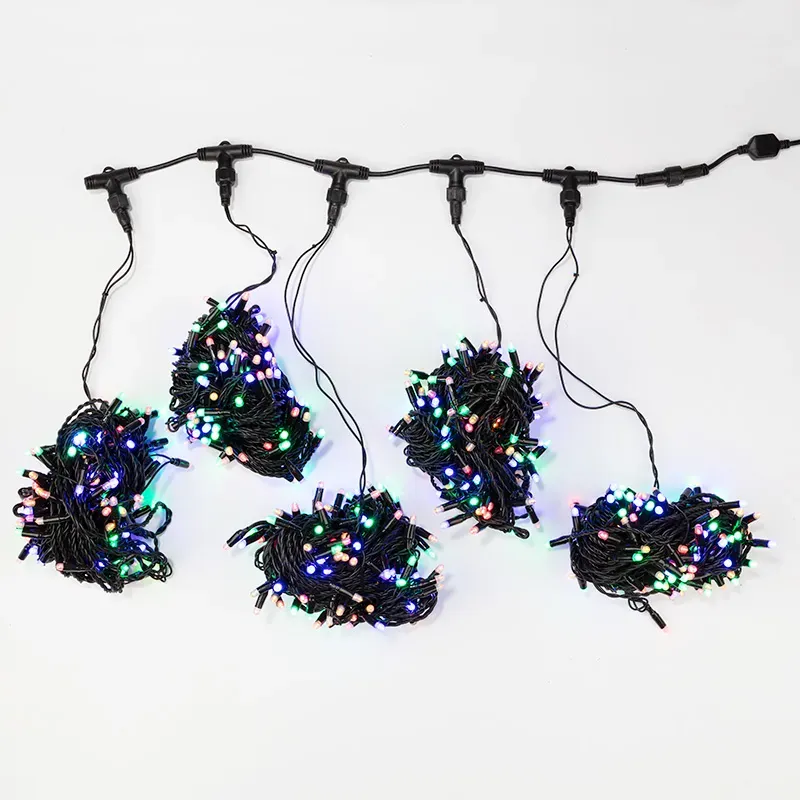 Гирлянда LED ClipLight 24 V, 5 нитей по 20 м, диодов мульти Neon-Night 323-509