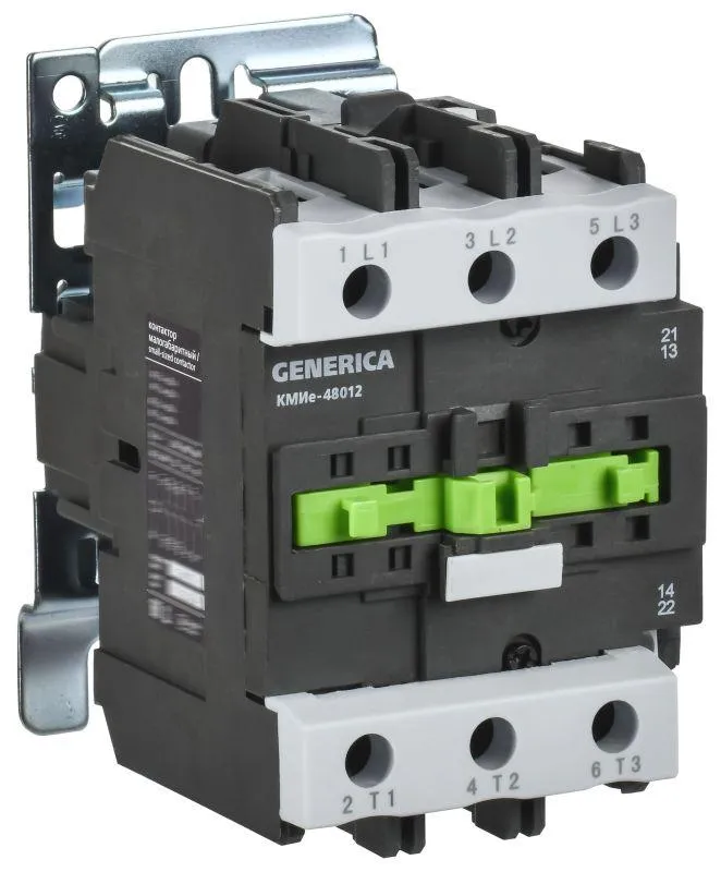 Контактор КМИе-48012 80А 110В/АС3 1НО, 1НЗ IEK KKME41-080-110-11