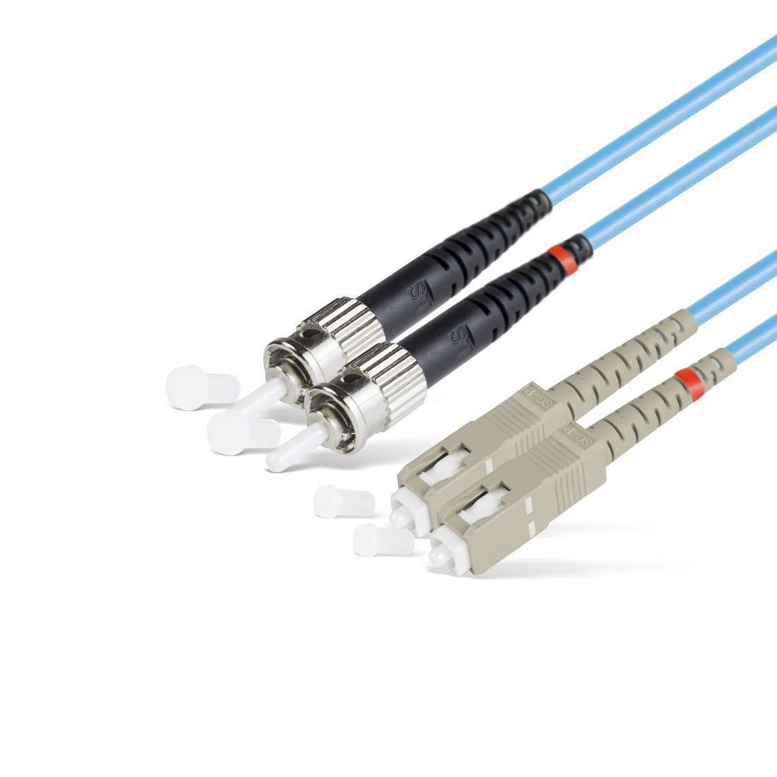 Оптические патч-корды SC-ST duplex 50/125 ОМ3 Оптические патч-корды SC-ST duplex 50/125 ОМ3