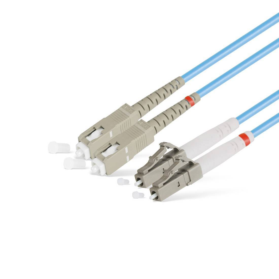 Оптические патч-корды LC-SC duplex 50/125 ОМ3 Оптические патч-корды LC-SC duplex 50/125 ОМ3