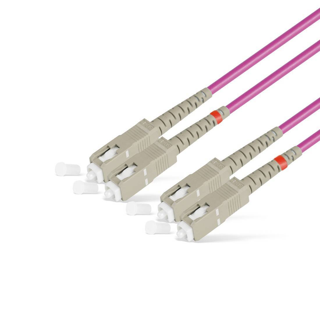 Оптические патч-корды SC-SC duplex 50/125 ОМ4 Оптические патч-корды SC-SC duplex 50/125 ОМ4