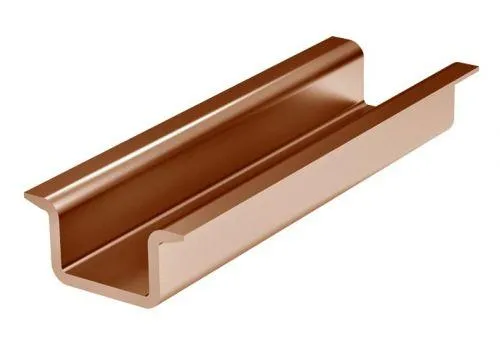 Дин-рейка медная, с насечкой, усиленная OMEGA 3B, 35х15мм. DKC 02155CU