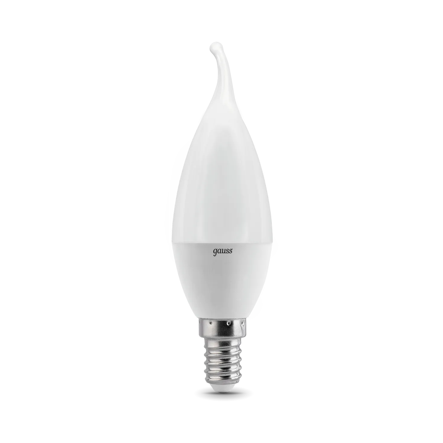 Лампа светодиодная led 9.5 вт 950 лм 6500к ac150-265в e14 свеча холодная  black gauss GAUSS 104101310