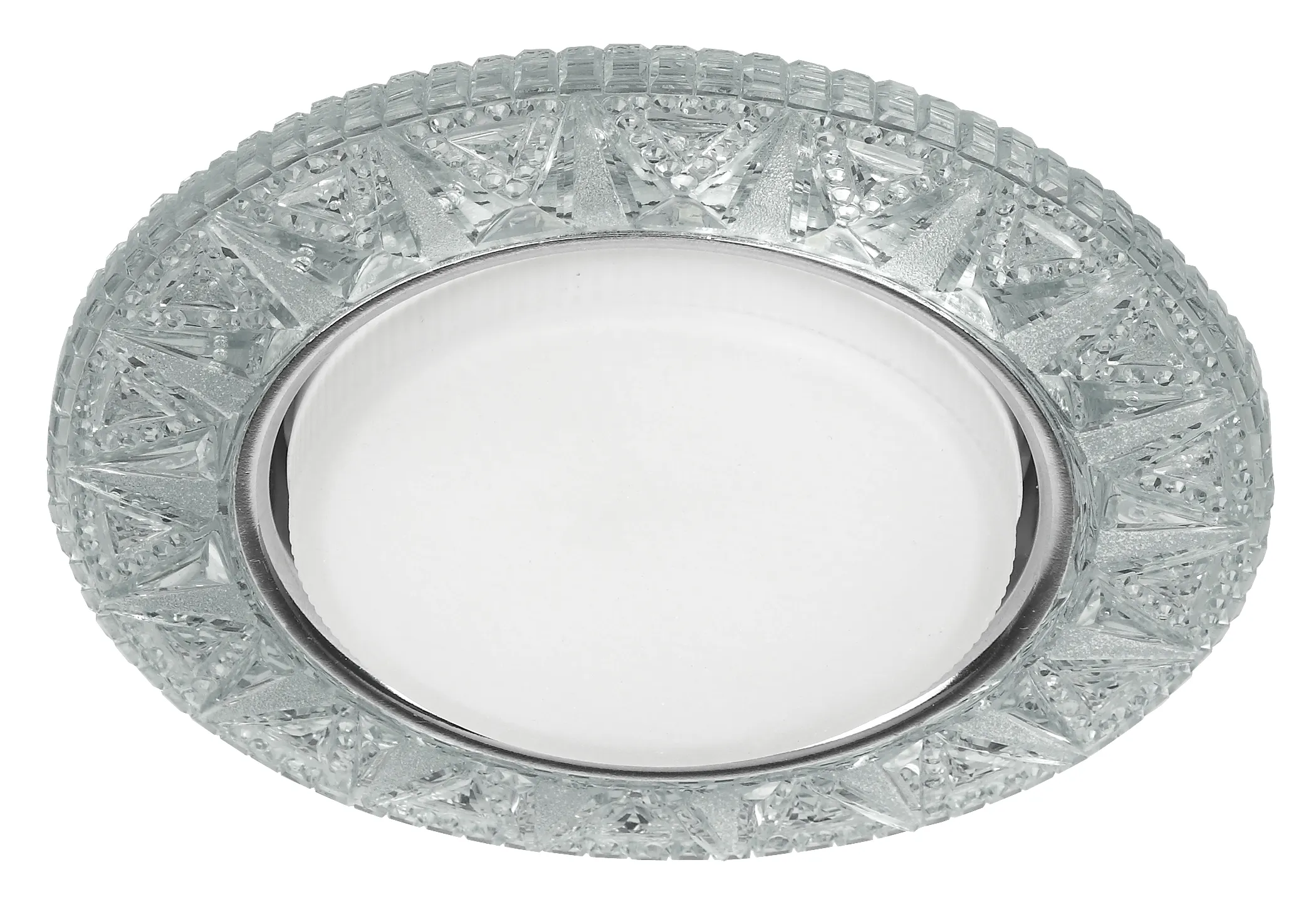 DK LD22 SL/WH Точечные светильники декор cо светодиодной подсветкой Gx53, прозрачный ЭРА Б0029625