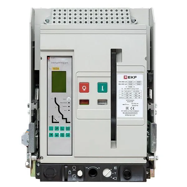 Выключатель автоматический ва-450 1600/630а 3p 65ка выкатной v2 ekf EKF MCCB450-1600-630V-V2