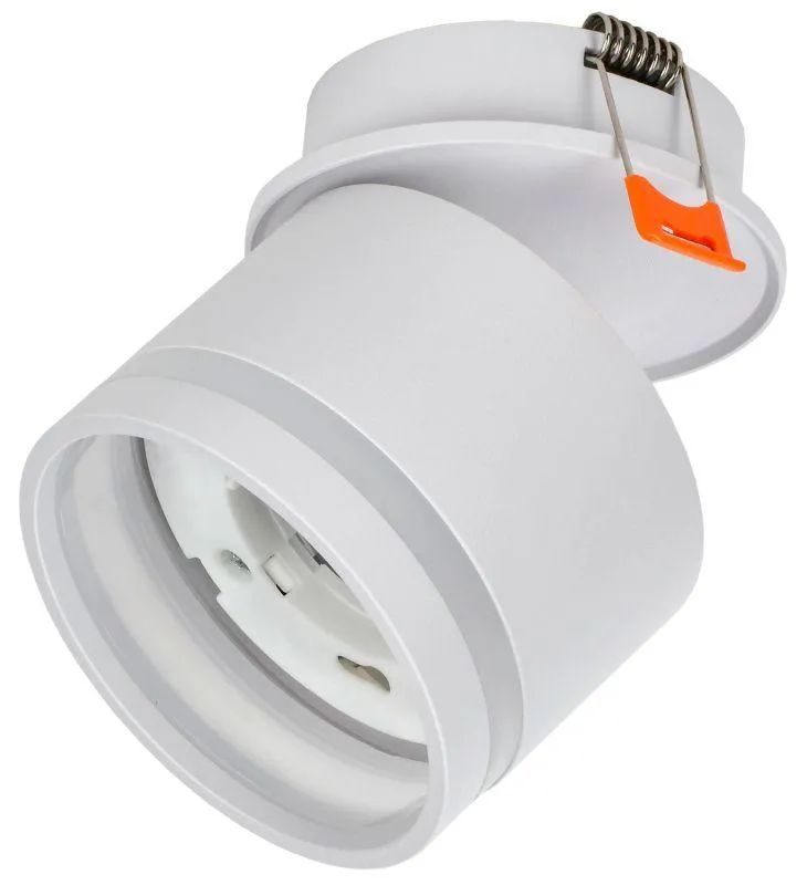 LIGHTING Светильник 4033 встраиваемый поворотный под лампу GX53 белый IEK IEK LT-UVB0-4033-GX53-1-K01