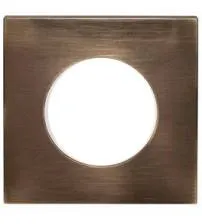 Ecoplast Рамка 1-постовая квадрат (золото) Vintage-Quadro Экопласт 884116-1