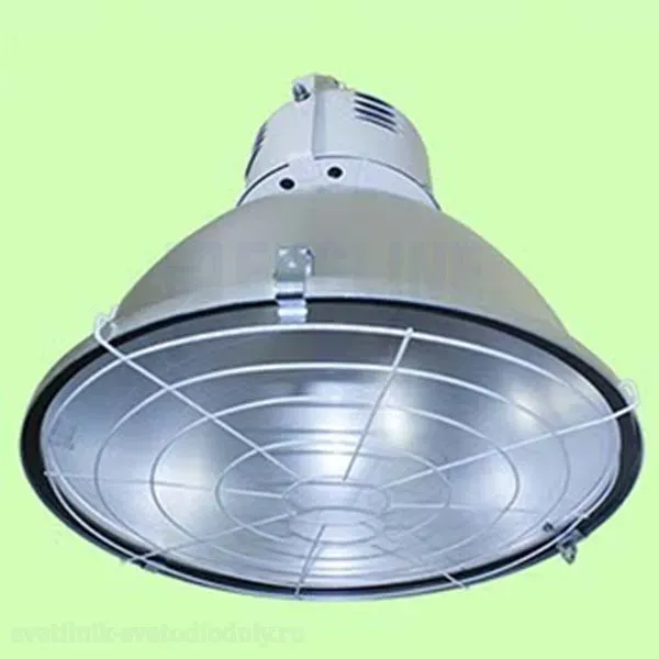 Светильник РСП-11-250-004 со стеклом с решеткой встраиваемый ПРА IP54 Ревдинское УПП ВОС 9703711