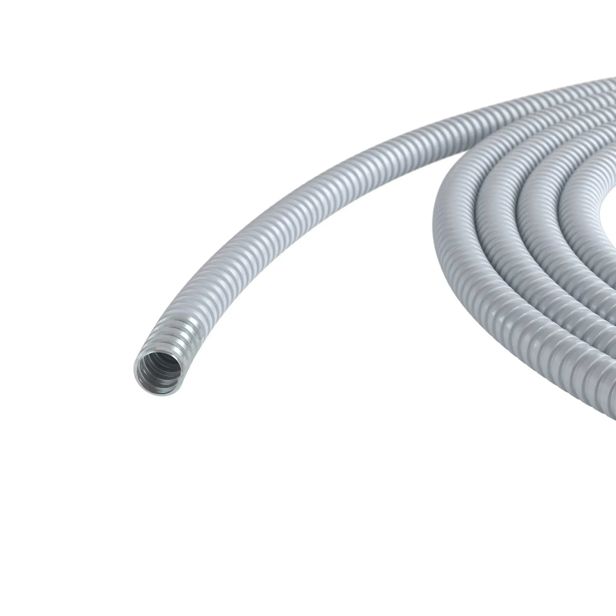 Металлорукав DN 50мм герметичной ПВХ изоляции Dвн 50,5 мм Dнар 57,0 25 м, цвет серый DKC 6071R-050