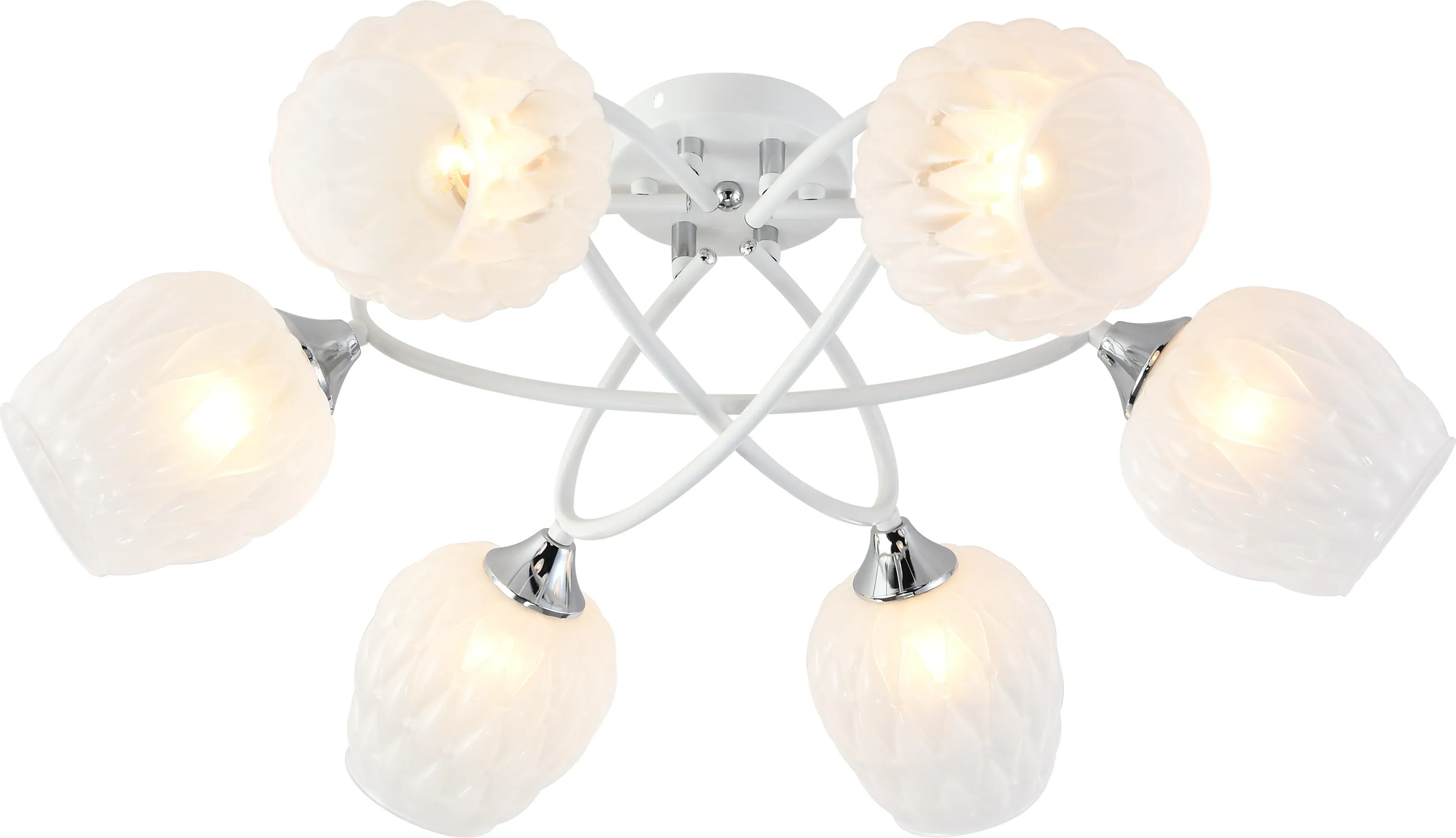 Люстра Hettie 3136-306 6 х Е27 60 Вт модерн Rivoli Б0055382