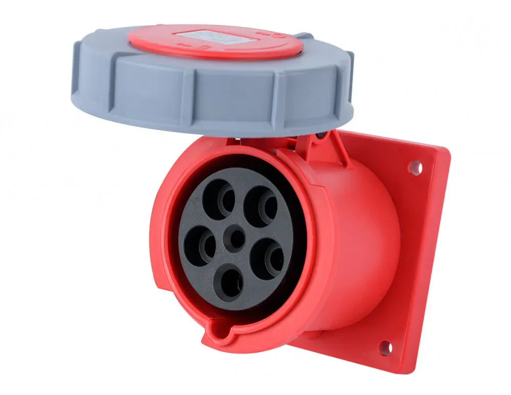 Розетка для скрытой проводки 3р+ре+n 125а 380в ip67 рщ-103 DEKRAFT 26277DEK