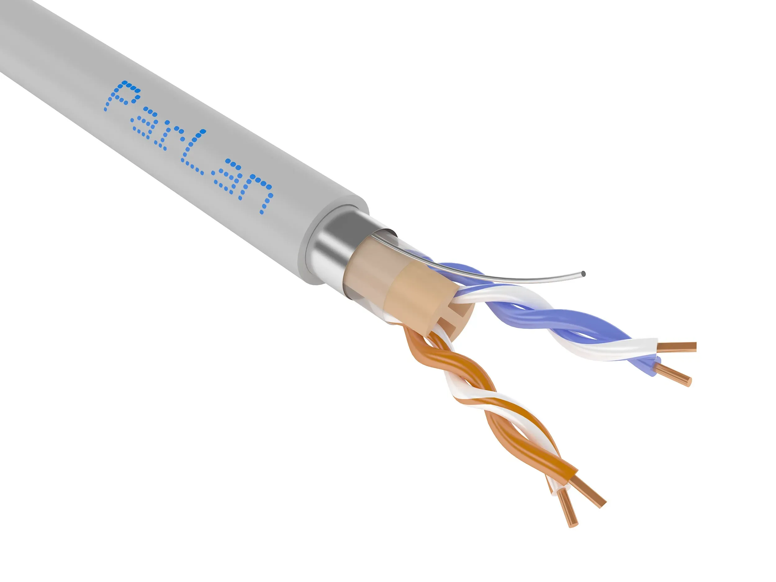 Кабель (провод) ParLan F/UTP Cat5e PVCLSнг(A)-FRLS 2х2х0.52 (305)
