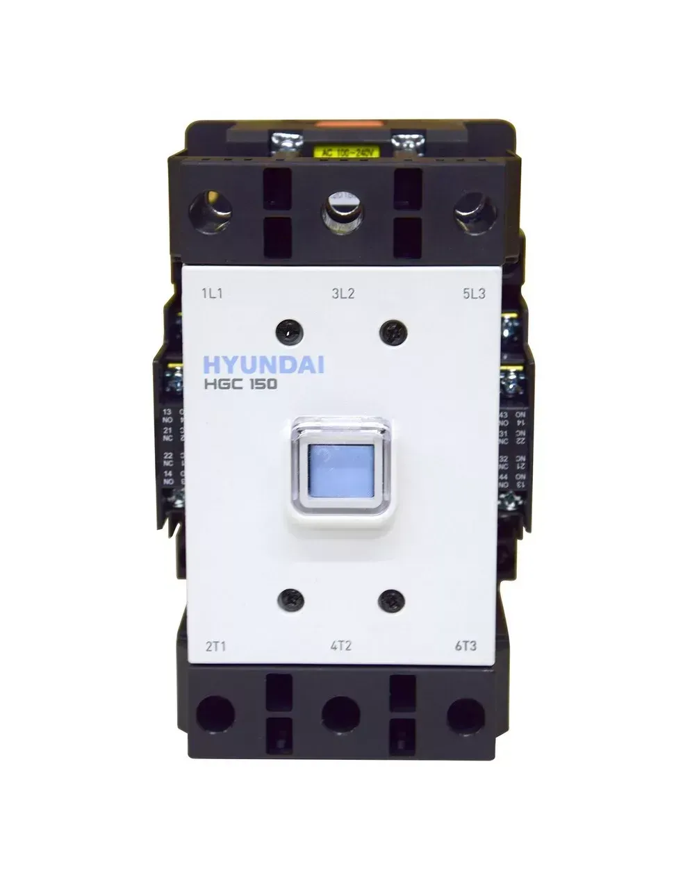 Магнитный контактор HGC150 22NS F220 150А 75 кВт при АС3 (380-440В) кат. 100-240В АC 110-220 DC 2НО+2НЗ Элком 13.01.01.000480