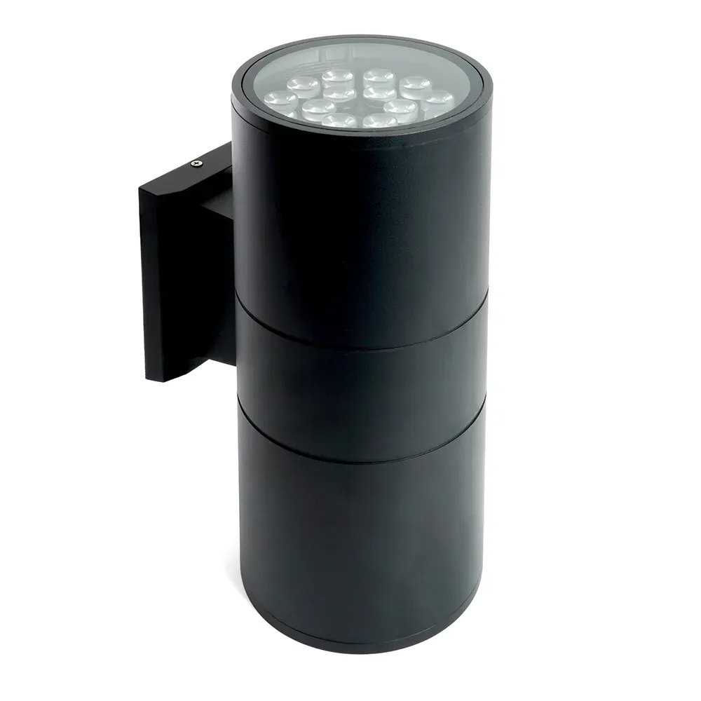 Светильник светодиодный уличный ДБУ-2х18w вверх/вниз 4000К IP54 черный FERON 48359