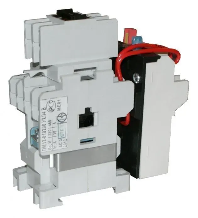Контактор электромагнитный ПМ 10А ~220В IP54 2НО+1НЗ КЗЭА г.Кашин 020110211ВВ220000010