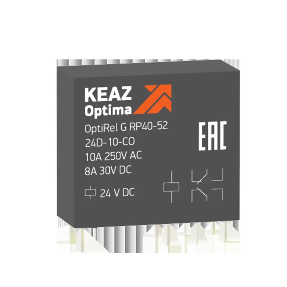 Реле промежуточное OptiRel G RP40-52-60D-10-CO КЭАЗ Optima (от-ка) 281029