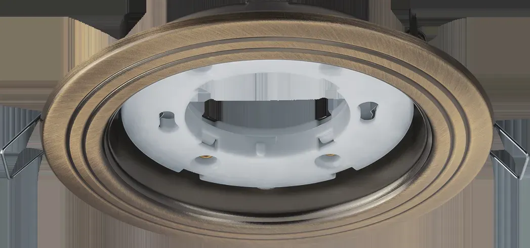 Светильник NGX-R6-007-GX53 2 Круга черненая бронза Navigator Group 25645