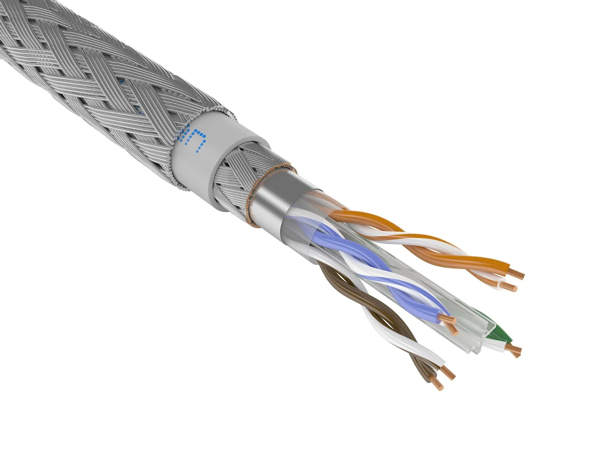 Кабель (провод) ParLan ARM SF/UTP Cat6 PVC 4х2х0,57