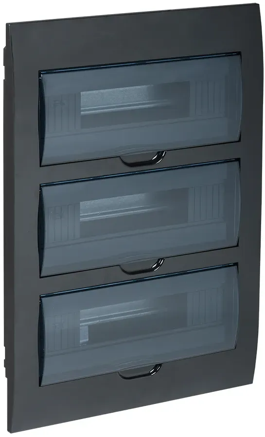 Корпус модульный пл. встр. щрв-п-36 черный ip41 IEK MKP12-V-36-41-K02