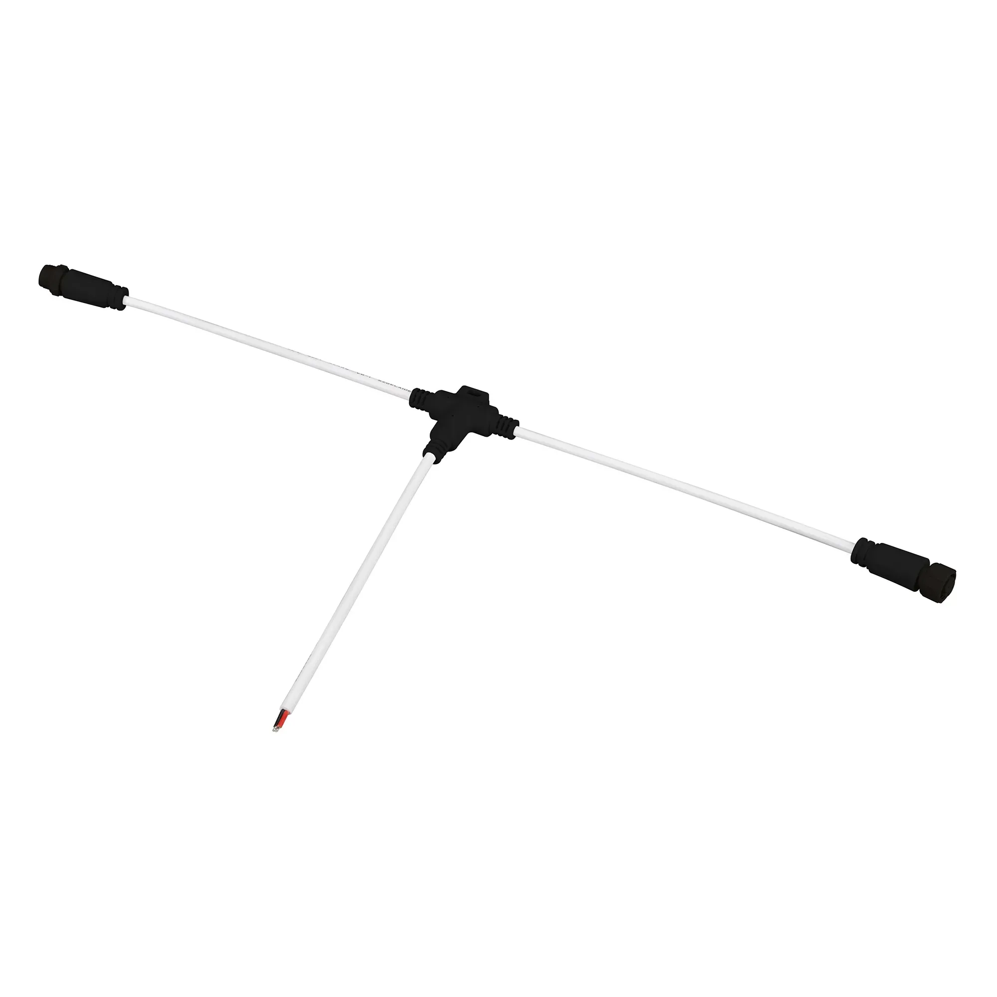 Коннектор питания ARL-MOONLIGHT-SPI/DMX-CON-POWER-T-MID-WIRE-BLK (Arlight, IP67 Пластик, 3 года) Arlight 051906