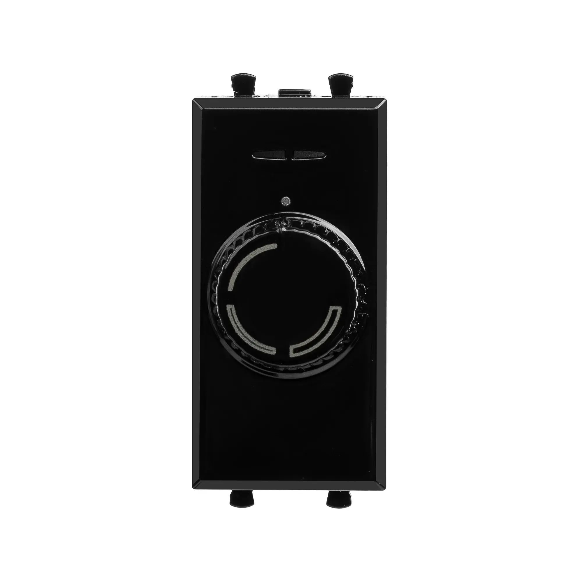 Avanti Диммер поворотный ''Черный квадрат'', 16A, 1 модульный DKC 4402131