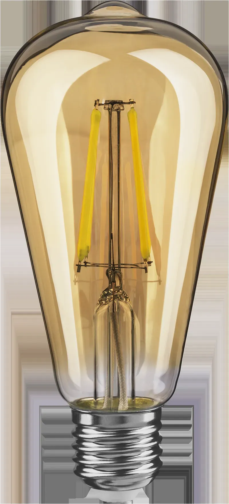 Лампа светодиодная led 4вт e27 теплый st64 ретро filament NAVIGATOR GROUP 20714