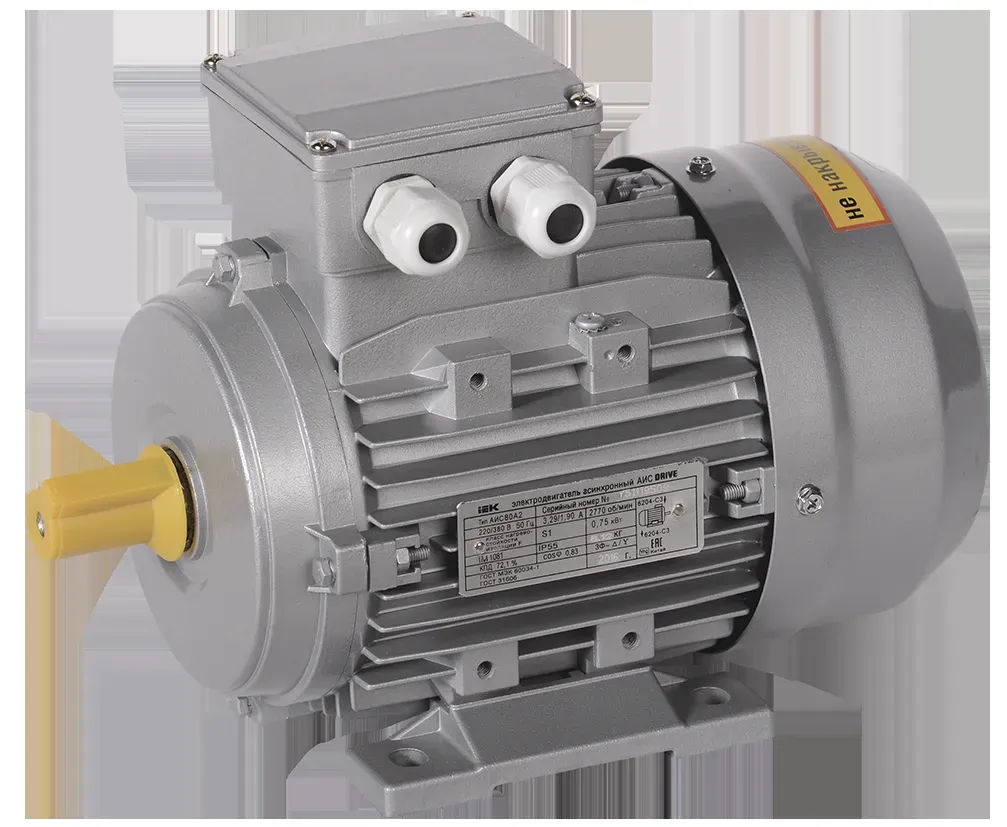 Электродвигатель трехфазный АИС 80B8 380В 0,25кВт 750об/мин 1081 DRIVE ONI (IEK) AIS080-B8-000-3-0710