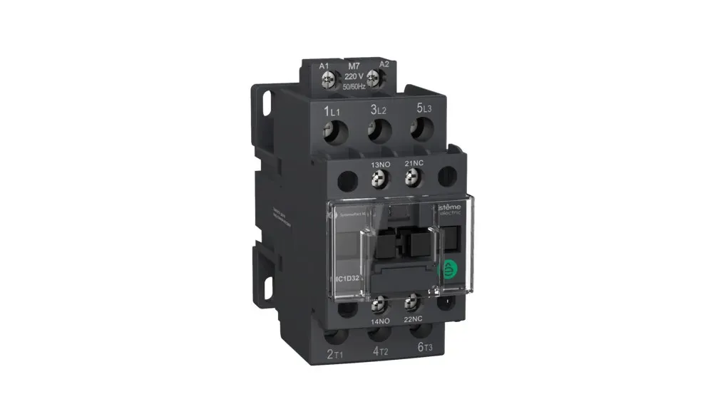 КОНТАКТОР MC1D 3P 32A НО+НЗ 24VDC С ПОНИЖЕННЫМ ТОКОМ ПОТРЕБЛЕНИЯ КАТУШКИ SE (Systeme) MC1D32BL