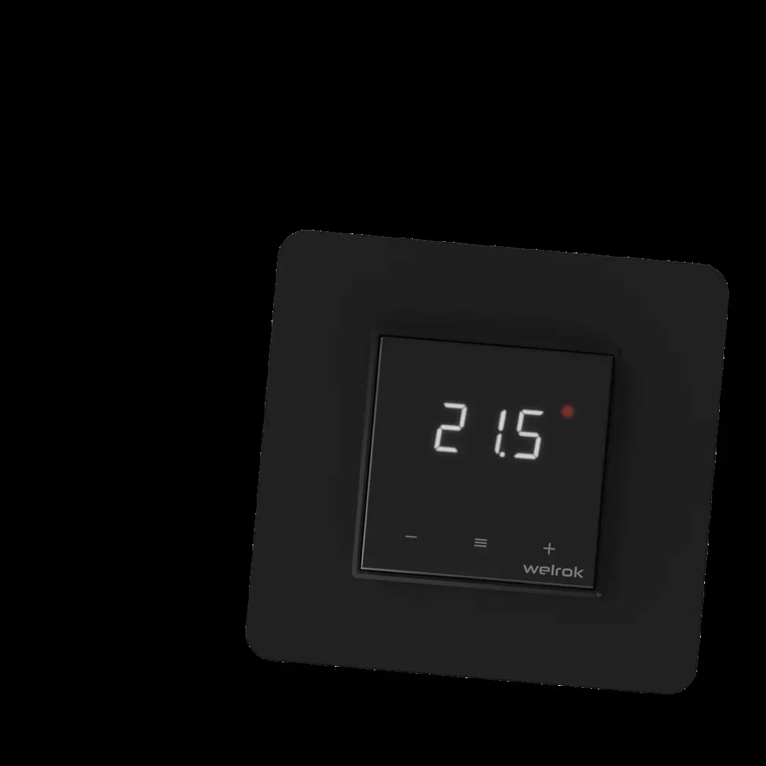 Терморегулятор для теплого пола Welrok lis bk Вэлрок 4660251140533