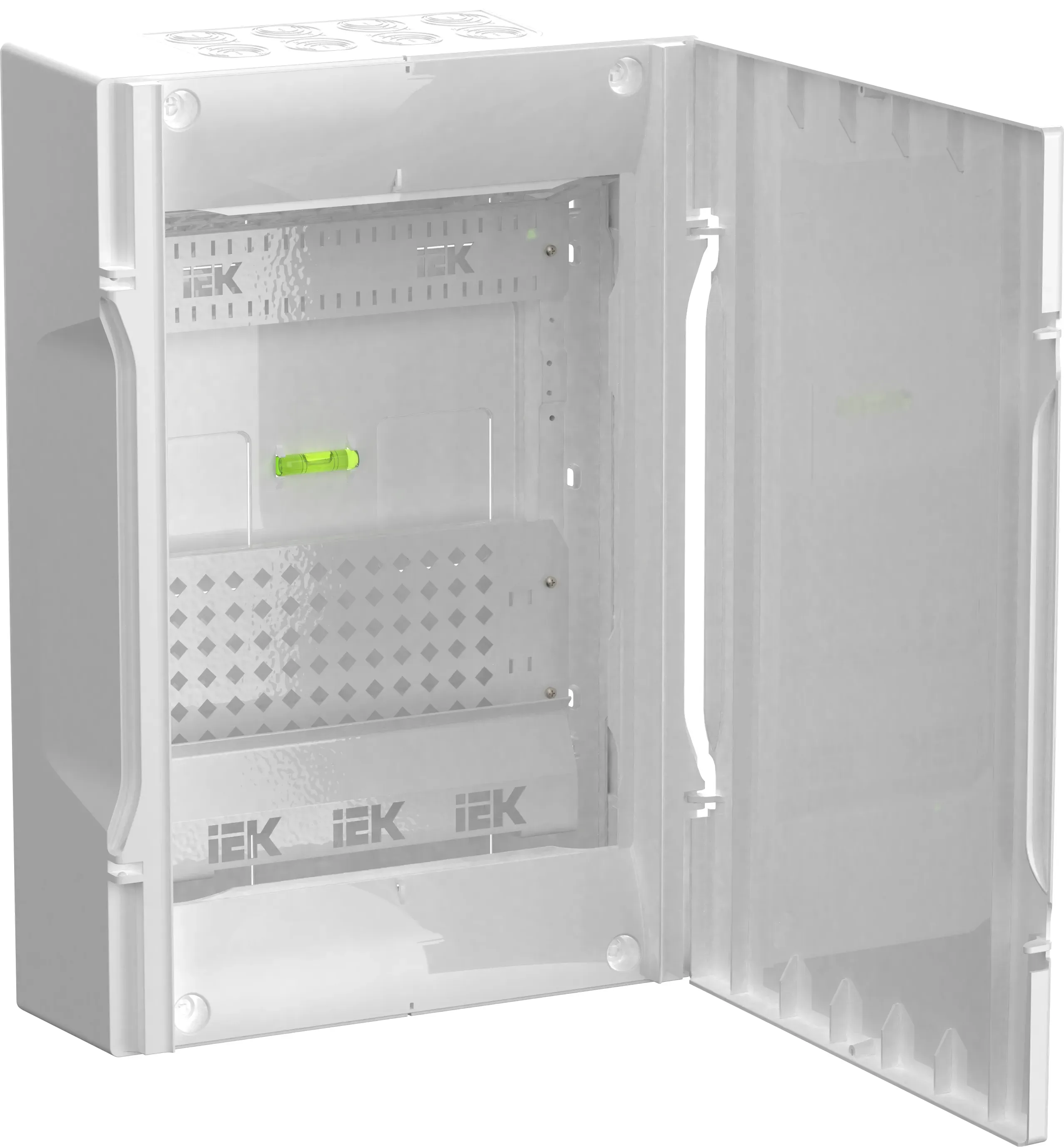 Корпус пластиковый мультимедиа слаботочный навесной 460х310мм (2 ряда) krepta 5 IEK KR5-KP23-N-41