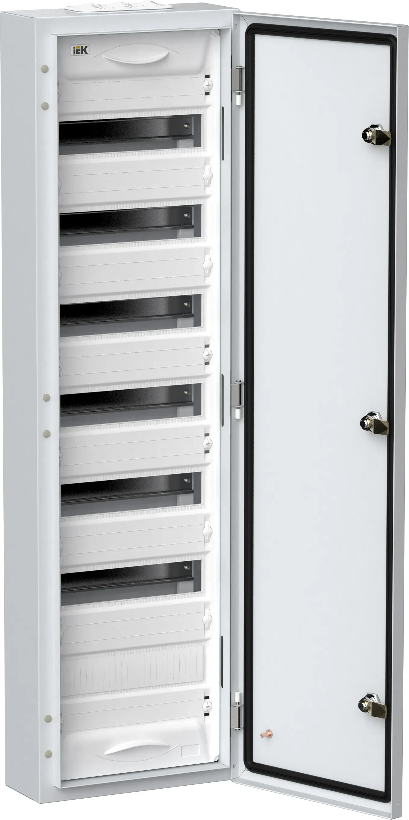 Titan 5 корпус металлический щрн-84 (1х84) 1085х310х140 ip54 белый IEK TI5-50-N-084-54