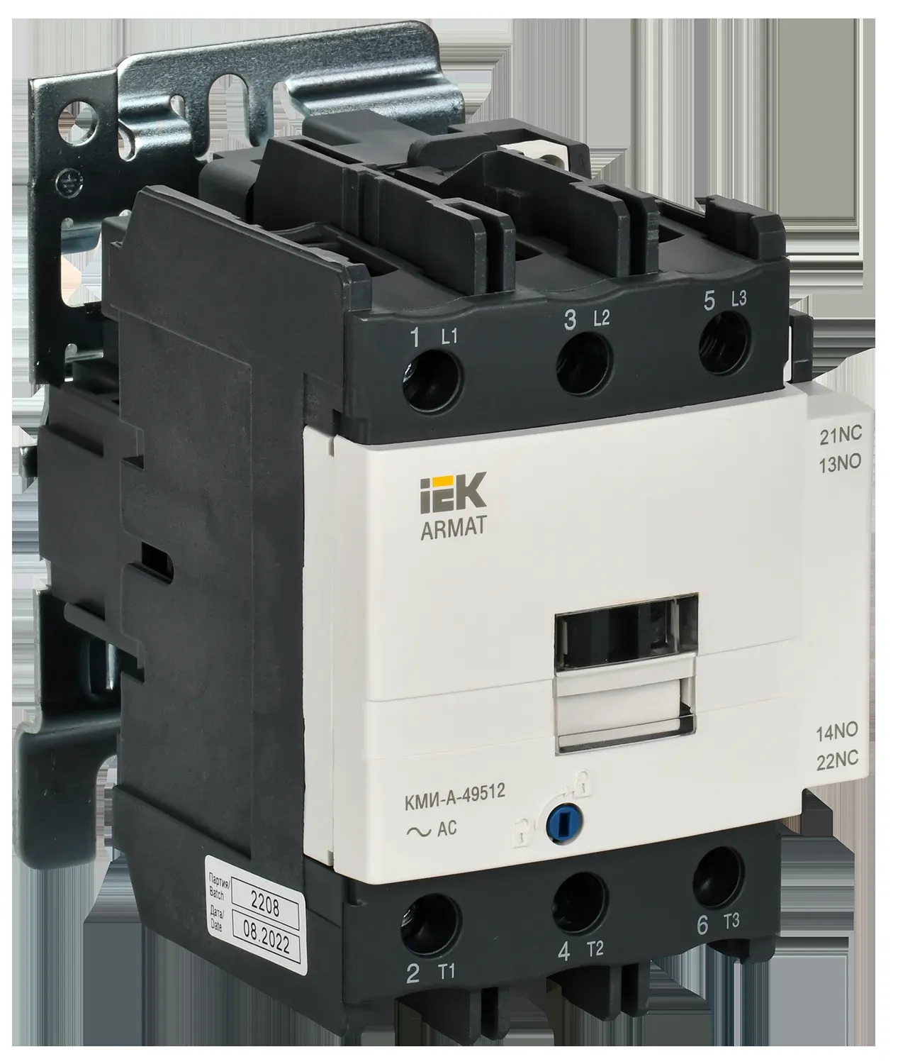 ARMAT Контактор КМИ-А-49512 LC1D 95А 24В/АС3 1НО/1НЗ IEK AR-ACC-41-095-024-11