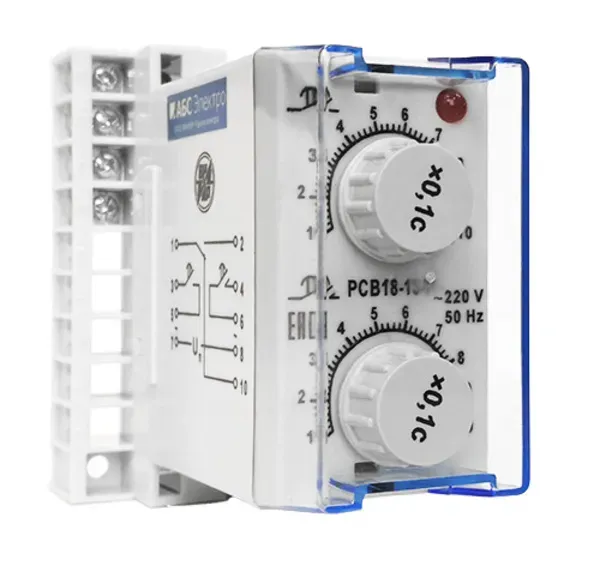 Реле времени РСВ-18-23 100В 50Гц 2-20сек п.п. ЧЭАЗ г.Чебоксары ЦУП6019