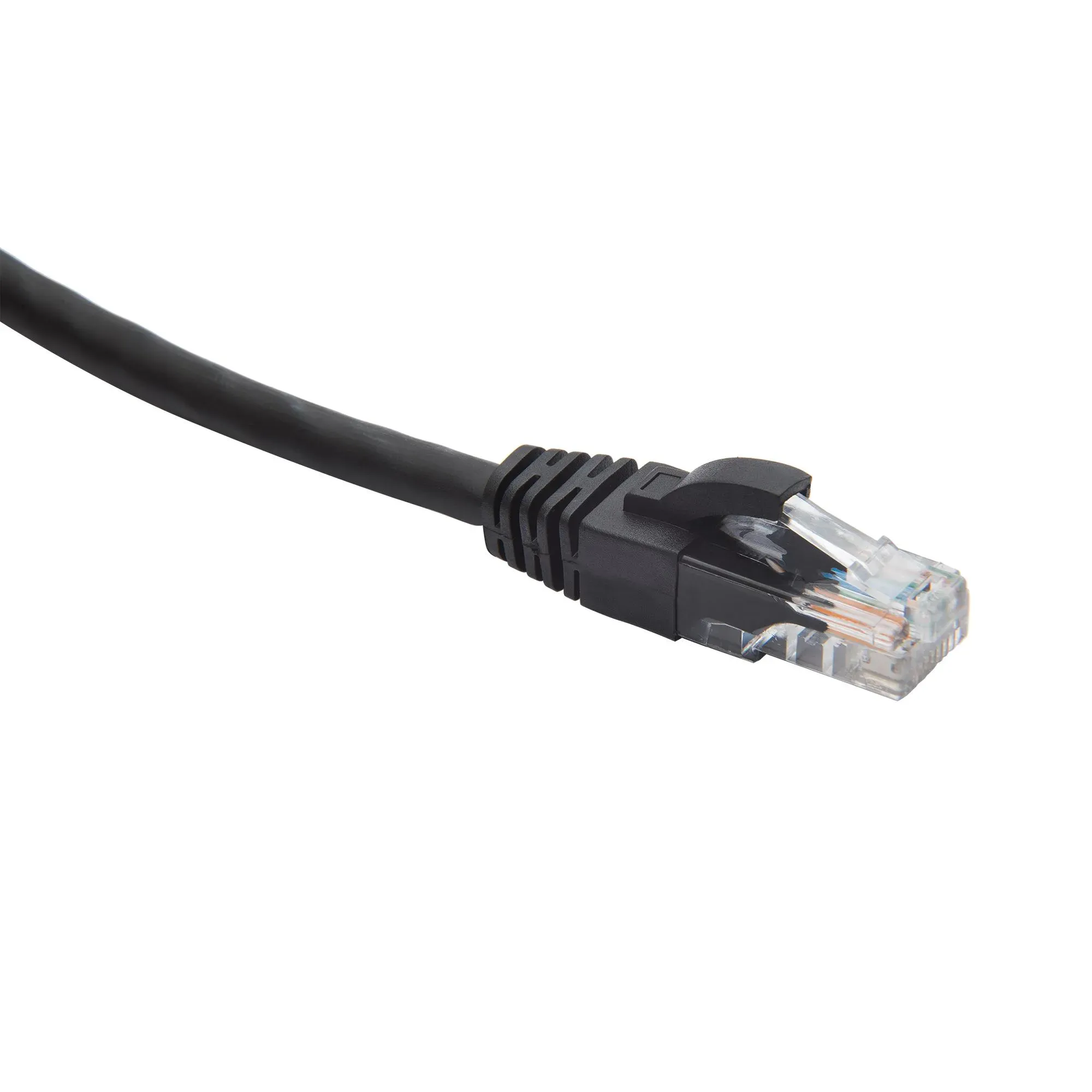 Патч-корд U/UTP категория 5e LSZH нг(А)-HF 0,2 м, черный Datarex dr-181902